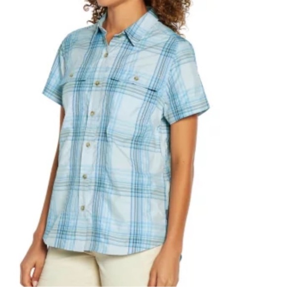 New! Eddie Bauer Women's Short Sleeve Adventure Top Size XLarge - Picture 5 of 13